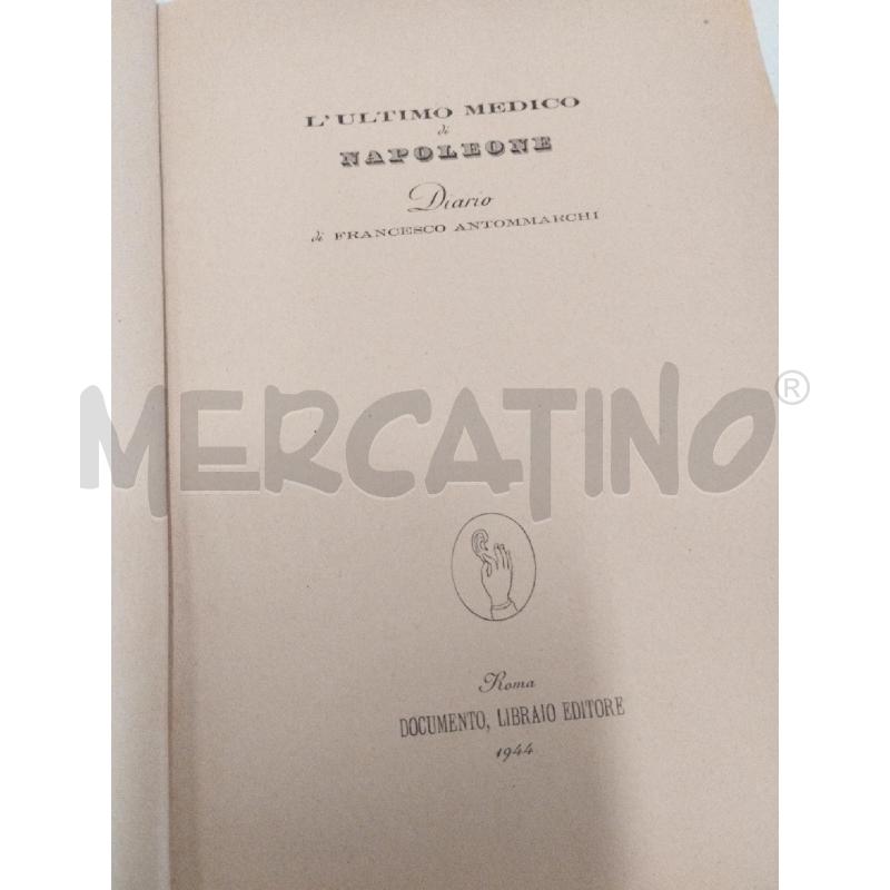 L'ULTIMO MEDICO DI NAPOLEONE | Mercatino dell'Usato Roma zona marconi 3