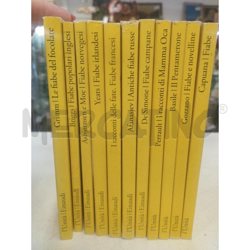 L'UNITA' FIABE 11 LIBRI | Mercatino dell'Usato Roma zona marconi 2