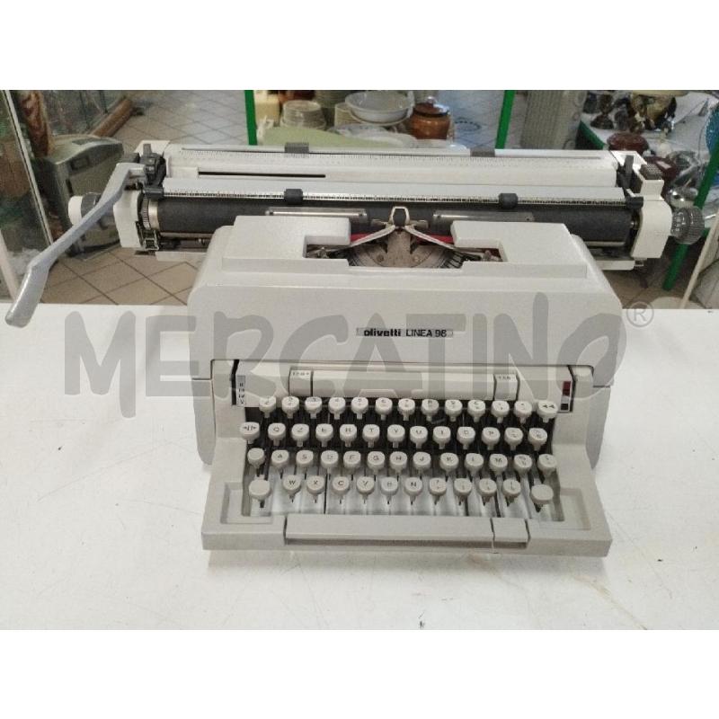 MACCHINA DA SCRIVERE OLIVETTI LINEA 98 | Mercatino dell'Usato Roma zona marconi 1