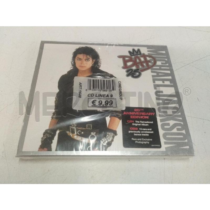 MICHAEL JACKSON MICHAEL JACKSON - BAD 25  | Mercatino dell'Usato Roma zona marconi 1