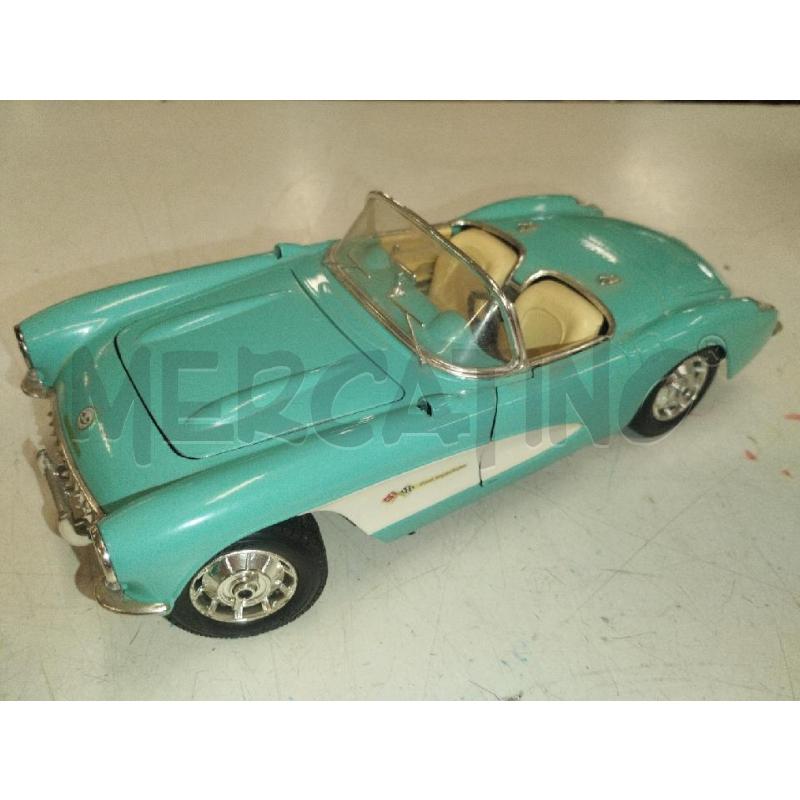 MODELLINO AUTO BURAGO CHEVROLET CORVETTE 1952 | Mercatino dell'Usato Roma zona marconi 1