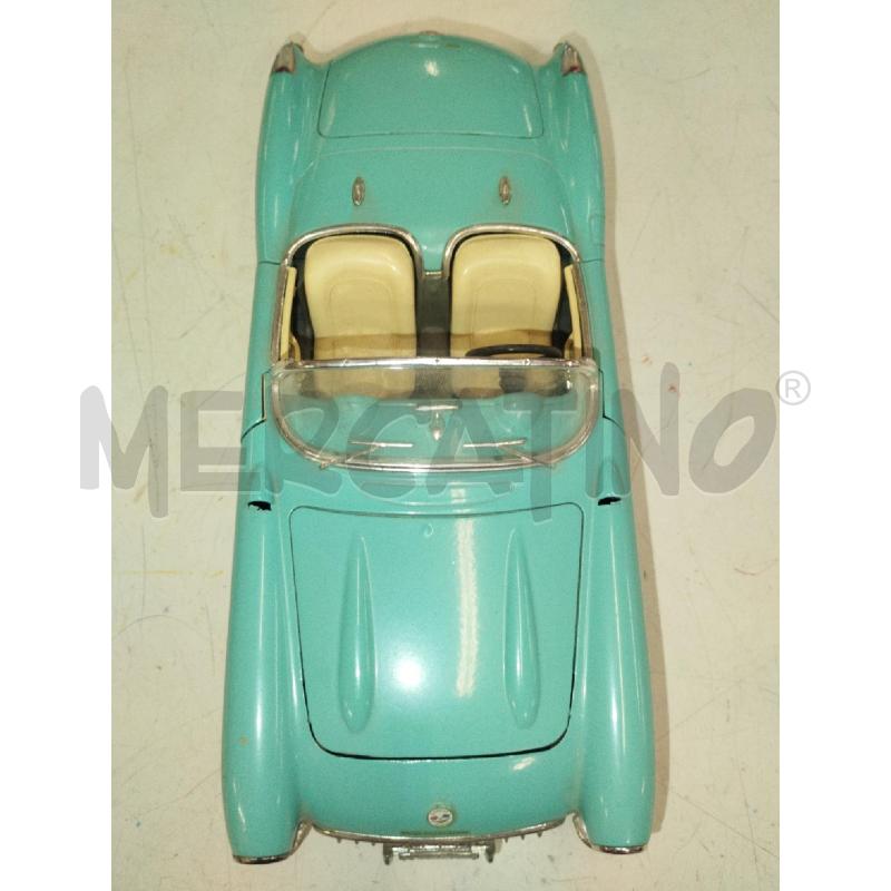 MODELLINO AUTO BURAGO CHEVROLET CORVETTE 1952 | Mercatino dell'Usato Roma zona marconi 2