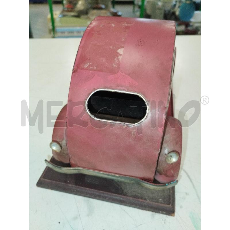 MODELLINO AUTO D'EPOCA ROSSA METALLO | Mercatino dell'Usato Roma zona marconi 3