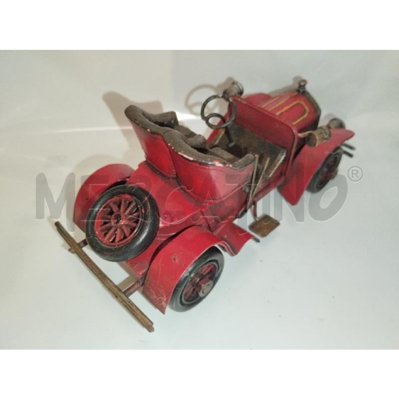 MODELLINO AUTO D'EPOCA ROSSO | Mercatino dell'Usato Roma zona marconi 3