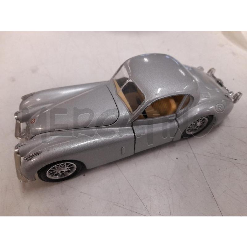 MODELLINO AUTO JAGUAR XK 120 BURAGO GRIGIA | Mercatino dell'Usato Roma zona marconi 1