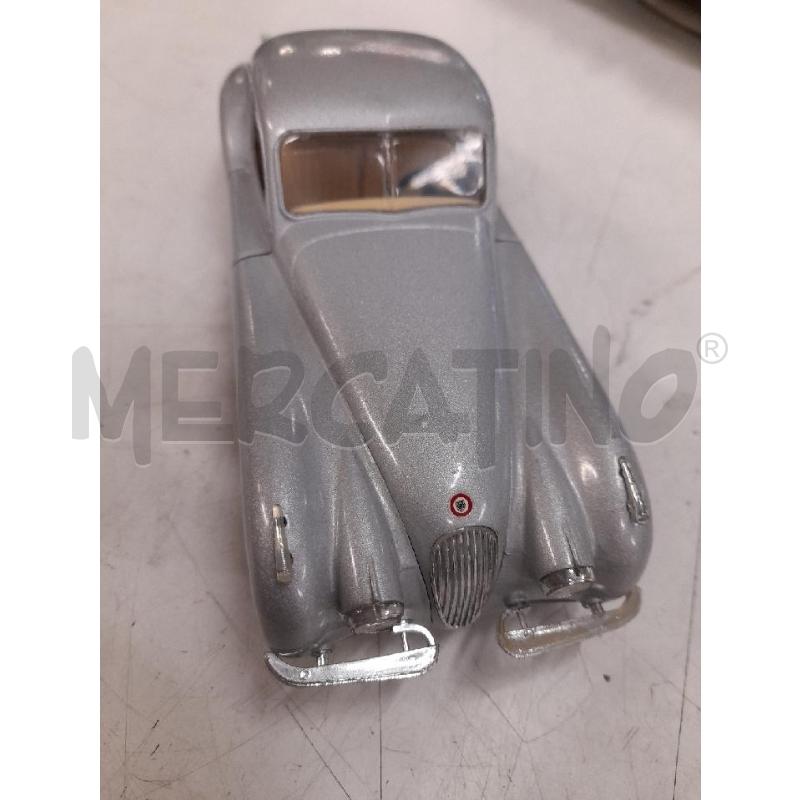 MODELLINO AUTO JAGUAR XK 120 BURAGO GRIGIA | Mercatino dell'Usato Roma zona marconi 2