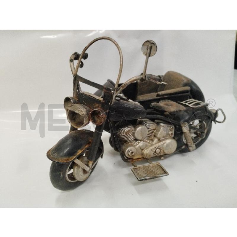 MODELLINO SIDECAR METALLO NERA | Mercatino dell'Usato Roma zona marconi 1