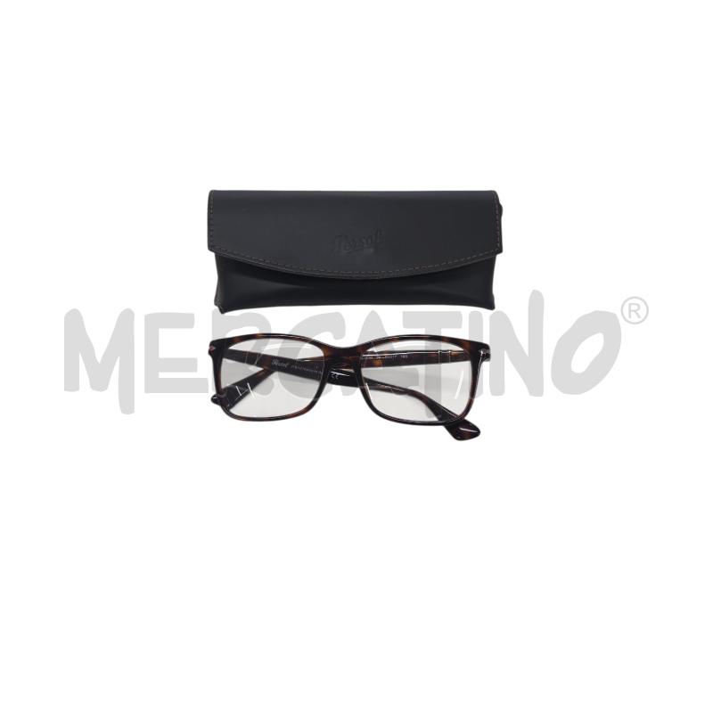MONTATURA OCCHIALI PERSOL MARRONE | Mercatino dell'Usato Roma zona marconi 1