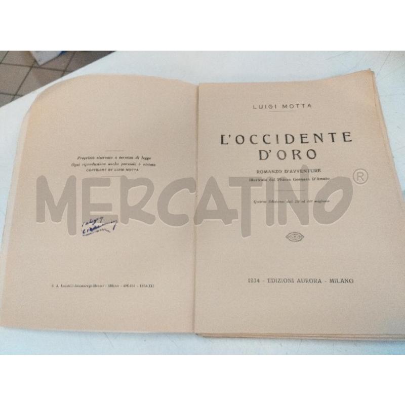 MOTTA L'OCCIDENTE D'ORO | Mercatino dell'Usato Roma zona marconi 3