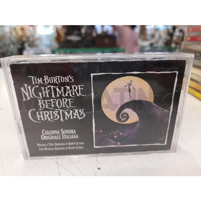 MUSICASSETTA NIGHTMARE BEFORE CHRISTMAS | Mercatino dell'Usato Roma zona marconi 1