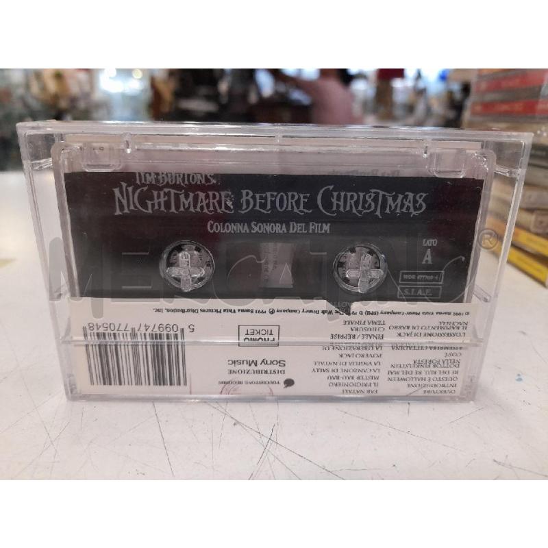 MUSICASSETTA NIGHTMARE BEFORE CHRISTMAS | Mercatino dell'Usato Roma zona marconi 2