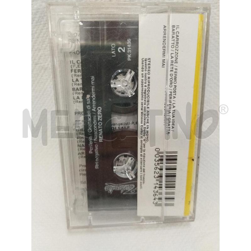 MUSICASSETTA RENATO ZERO EROZERO | Mercatino dell'Usato Roma zona marconi 2
