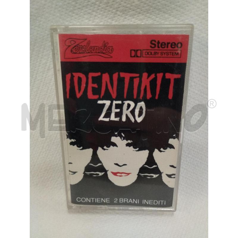 MUSICASSETTA RENATO ZERO IDENTIKIT ZERO | Mercatino dell'Usato Roma zona marconi 1