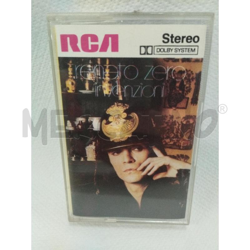 MUSICASSETTA RENATO ZERO INVENZIONI | Mercatino dell'Usato Roma zona marconi 1