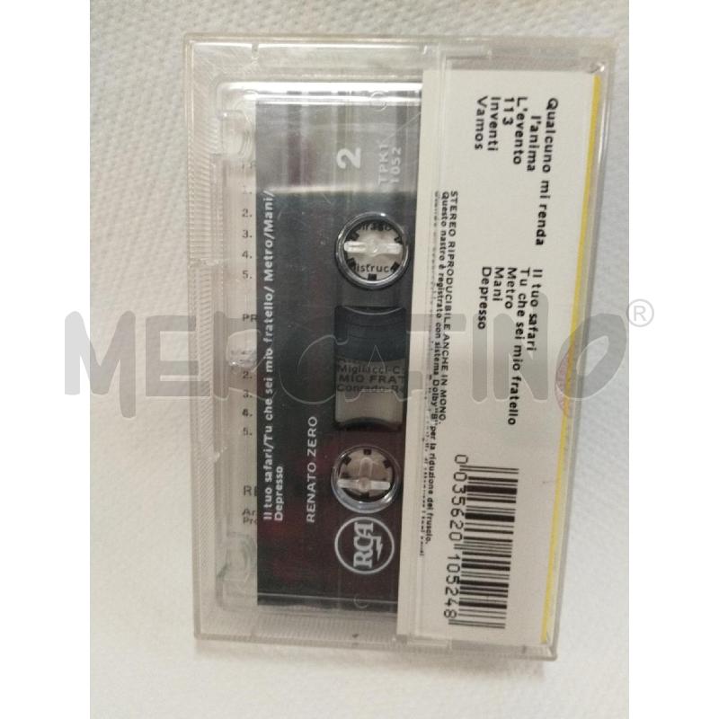 MUSICASSETTA RENATO ZERO INVENZIONI | Mercatino dell'Usato Roma zona marconi 2
