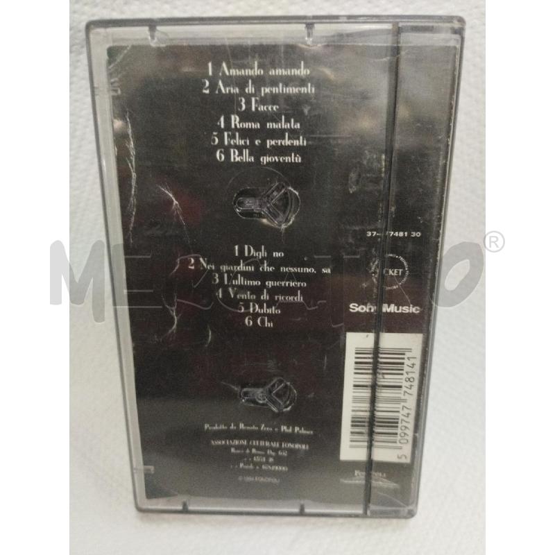 MUSICASSETTA RENATO ZERO L'IMPERFETTO | Mercatino dell'Usato Roma zona marconi 2