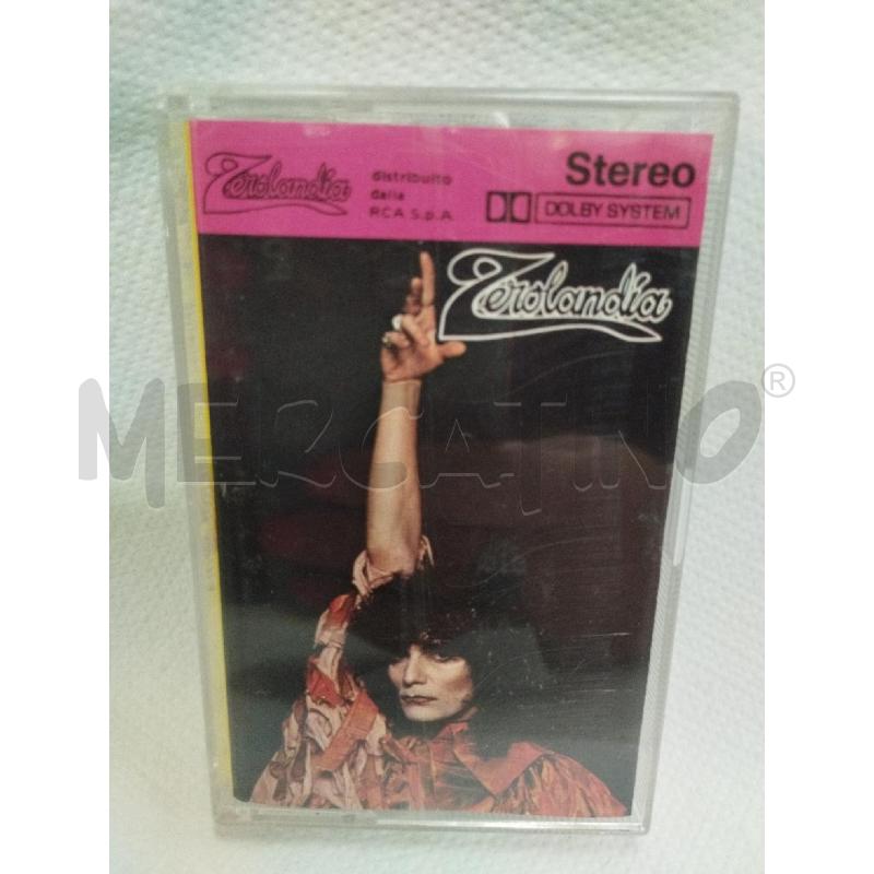MUSICASSETTA RENATO ZERO ZEROLANDIA | Mercatino dell'Usato Roma zona marconi 1