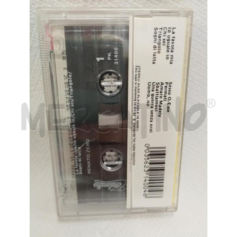 MUSICASSETTA RENATO ZERO ZEROLANDIA | Mercatino dell'Usato Roma zona marconi 2