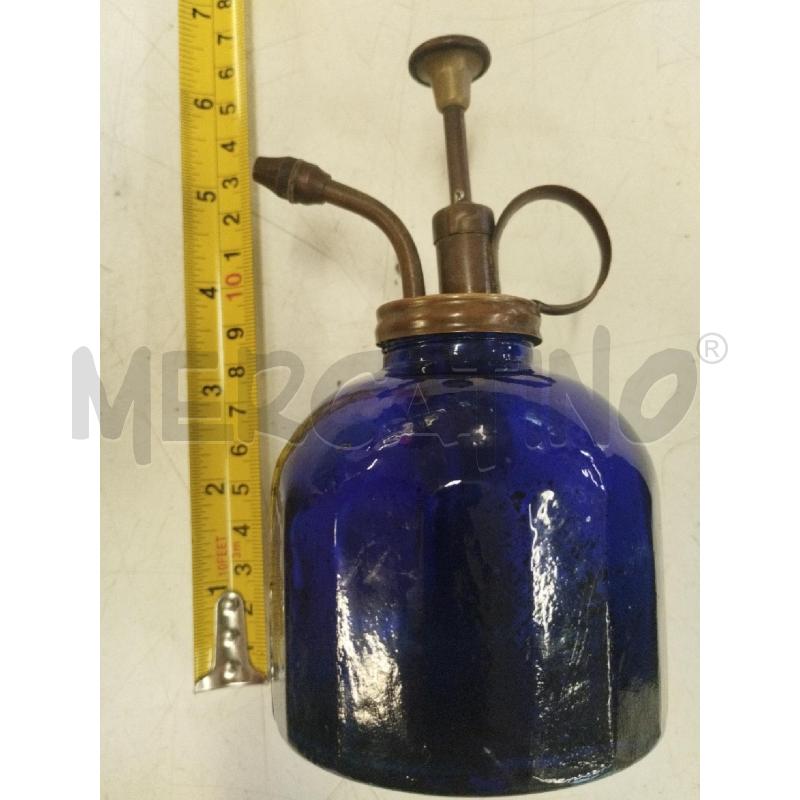 OLIATORE VETRO BLU VINTAGE | Mercatino dell'Usato Roma zona marconi 3