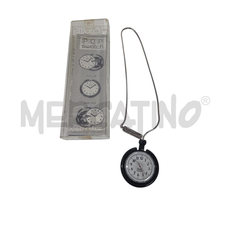 OROLOGIO DA TASCHINO SWATCH BLACK OUT | Mercatino dell'Usato Roma zona marconi 1