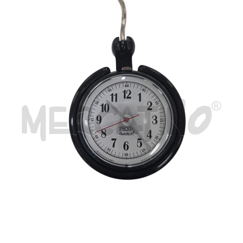 OROLOGIO DA TASCHINO SWATCH BLACK OUT | Mercatino dell'Usato Roma zona marconi 3
