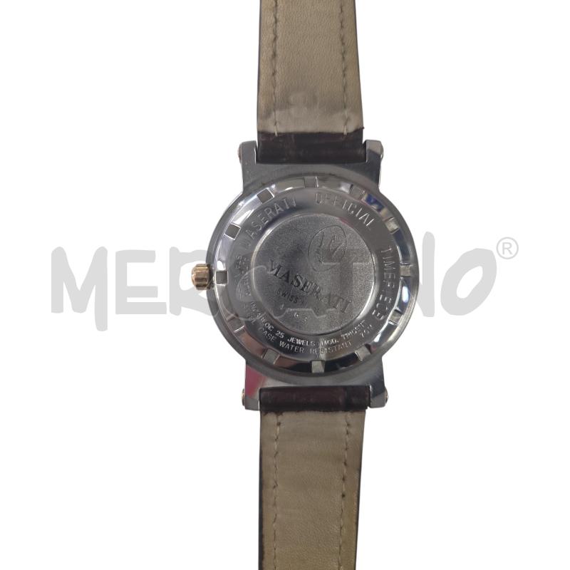 OROLOGIO MASERATI DORATO AUTOMATICO | Mercatino dell'Usato Roma zona marconi 3