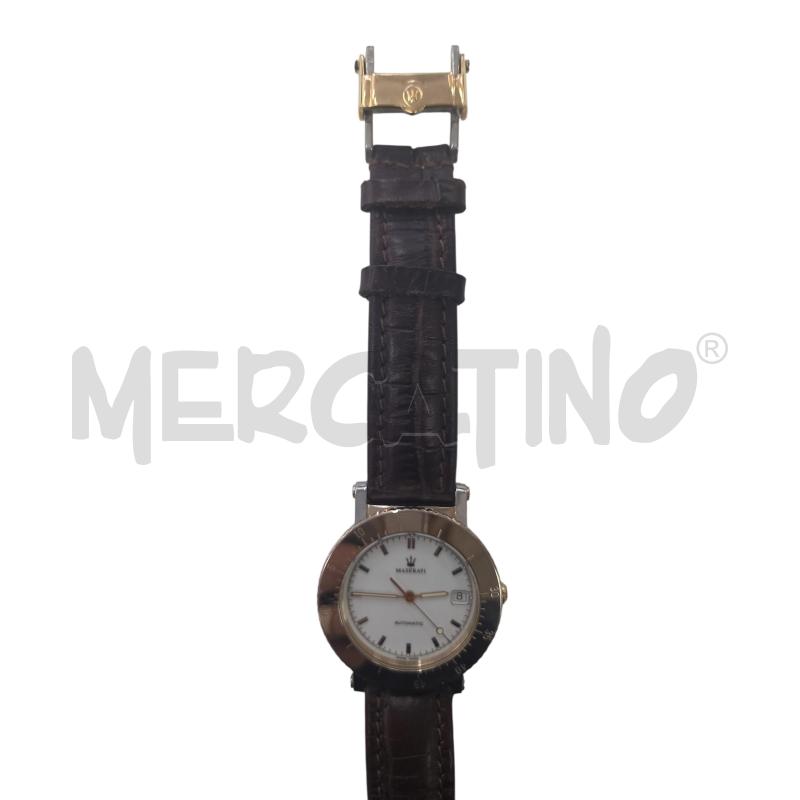 OROLOGIO MASERATI DORATO AUTOMATICO | Mercatino dell'Usato Roma zona marconi 4