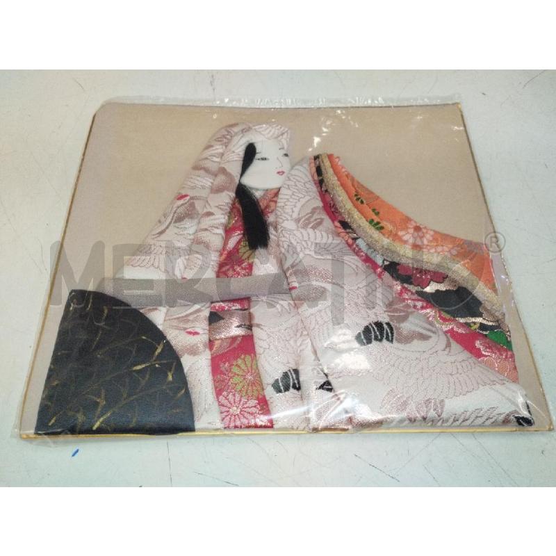 PANNELLO DECORATIVO DONNA JAPAN | Mercatino dell'Usato Roma zona marconi 1