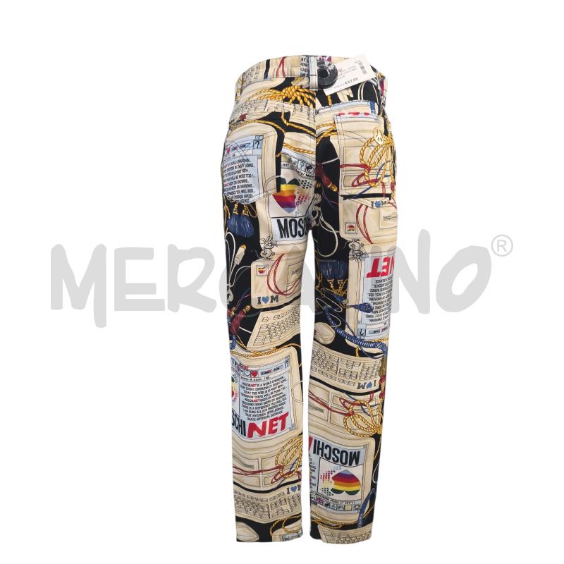 PANTALONE U MOSCHINO MULTICOLOR | Mercatino dell'Usato Roma zona marconi 2