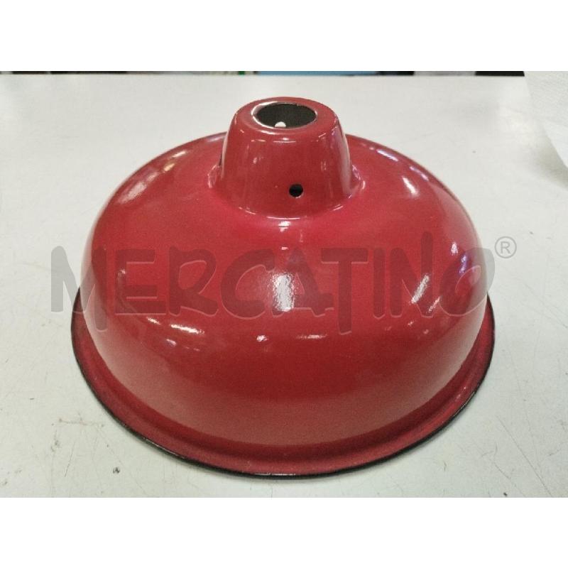 PARALUME INDUSTRIAL ROSSO SMALTO D26 | Mercatino dell'Usato Roma zona marconi 1