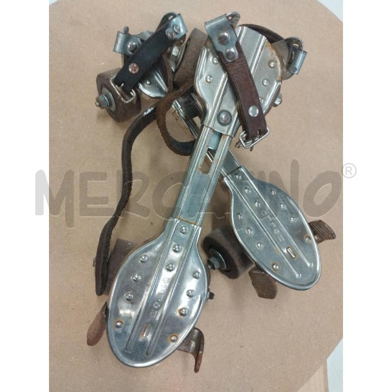 PATTINI VINTAGE METALLO | Mercatino dell'Usato Roma zona marconi 1