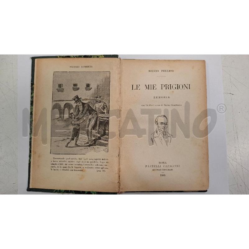 PELLICO LE MIE PRIGIONI 1905 | Mercatino dell'Usato Roma zona marconi 3