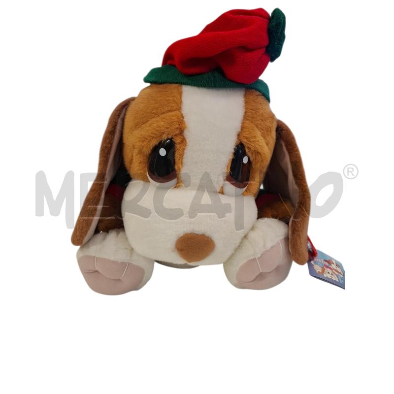 PELUCHE CANE NATALIZIO GALA & TEO MONDADORI ALT 35 | Mercatino dell'Usato Roma zona marconi 1