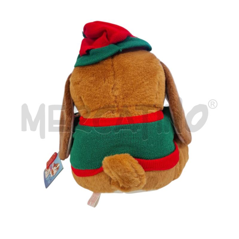 PELUCHE CANE NATALIZIO GALA & TEO MONDADORI ALT 35 | Mercatino dell'Usato Roma zona marconi 2