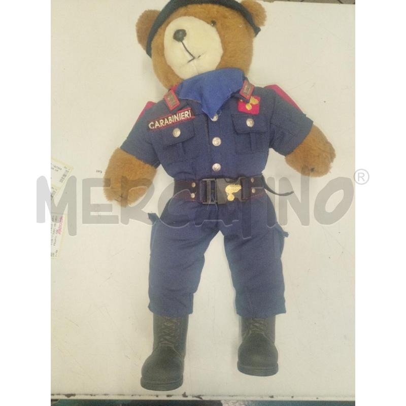 PELUCHE ORSO CARABINIERI | Mercatino dell'Usato Roma zona marconi 1