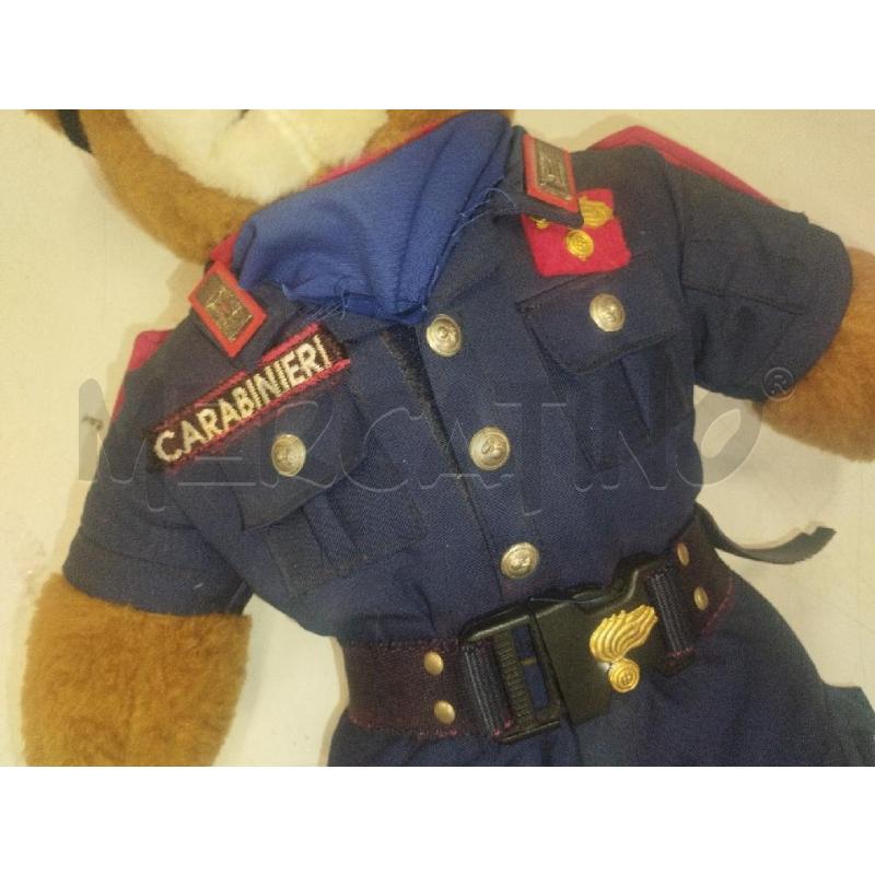 PELUCHE ORSO CARABINIERI | Mercatino dell'Usato Roma zona marconi 4