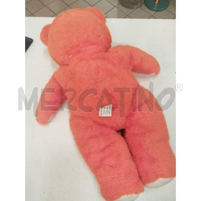 PELUCHE PALLINO IL CALDO ORSETTO ARANCIO CM 55 | Mercatino dell'Usato Roma zona marconi 2