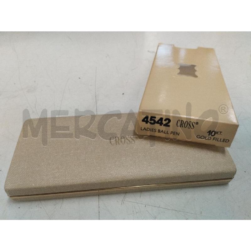 PENNA CROSS 4542 10KT GOLD FILLED | Mercatino dell'Usato Roma zona marconi 3