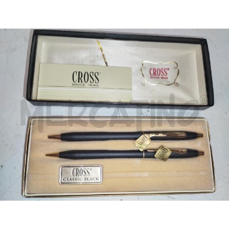 PENNA CROSS CLASSIC BLACK 2524 | Mercatino dell'Usato Roma zona marconi 1