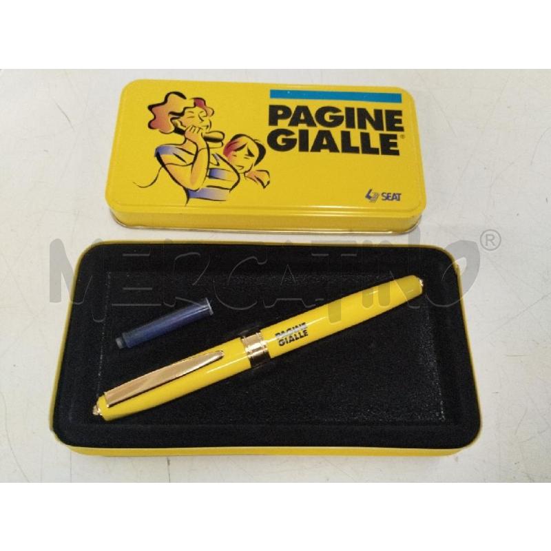 PENNA STILOGRAFICA PAGINE GIALLE SCAT/LATTA | Mercatino dell'Usato Roma zona marconi 1