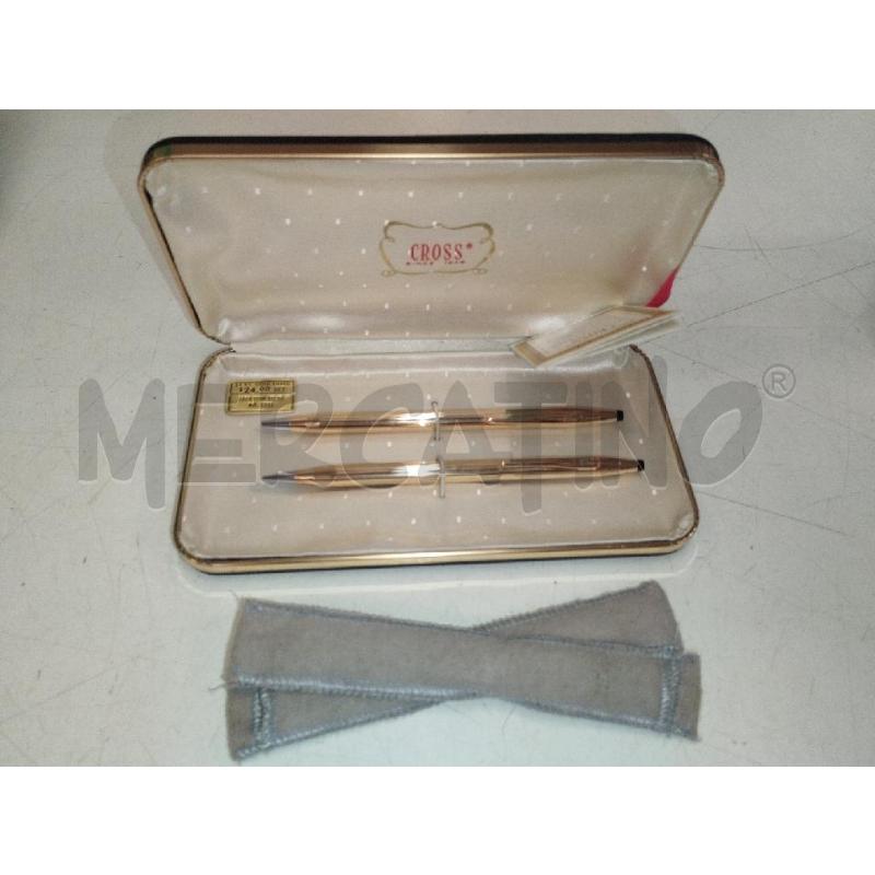PENNA +PORTAMINE CROSS 14K GOLD FILLED | Mercatino dell'Usato Roma zona marconi 1