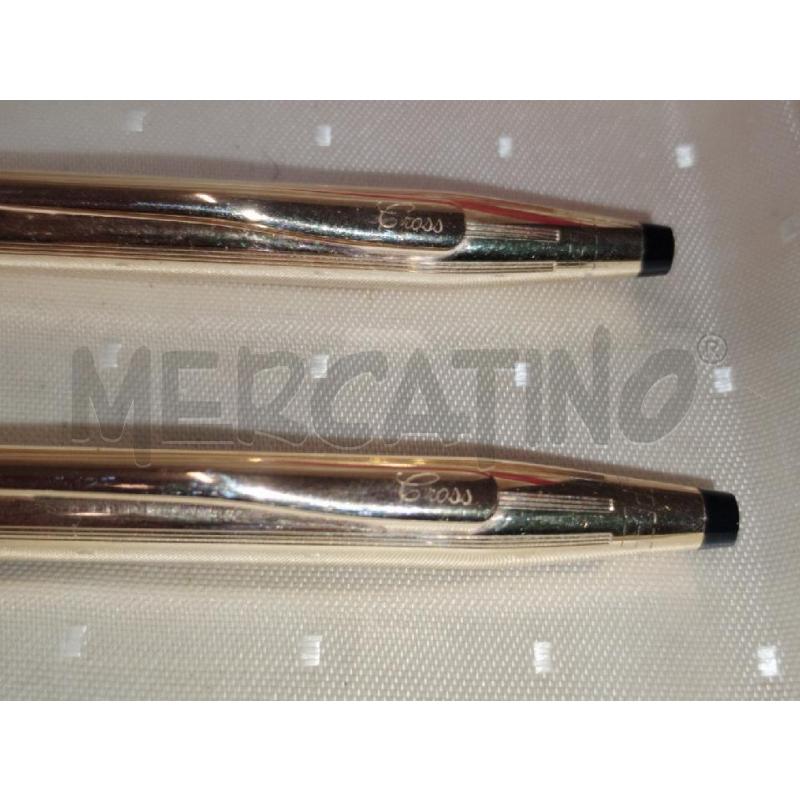 PENNA +PORTAMINE CROSS 14K GOLD FILLED | Mercatino dell'Usato Roma zona marconi 3