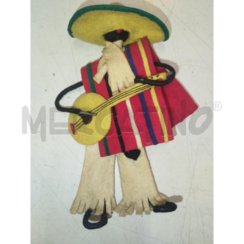 PERSONAGGIO PANNO MESSICANO C/CHITARRA | Mercatino dell'Usato Roma zona marconi 1