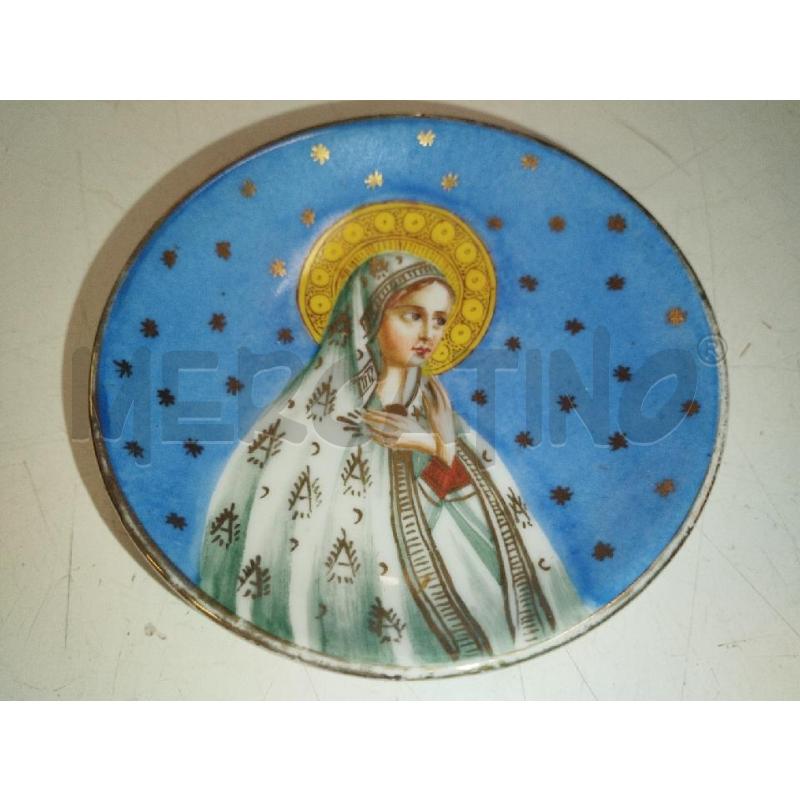 PIATTINO DIPINTO MADONNA DELLA PACE  | Mercatino dell'Usato Roma zona marconi 1