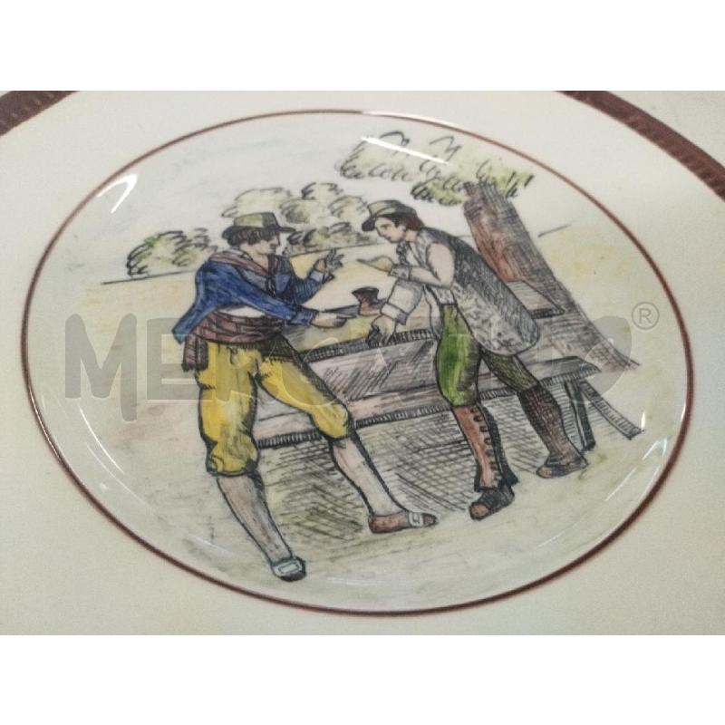 PIATTI DA COLLEZIONE PZ. 3 DIPINTI A MANO | Mercatino dell'Usato Roma zona marconi 2