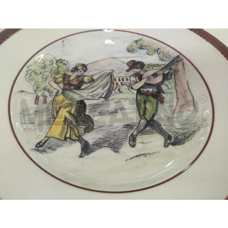 PIATTI DA COLLEZIONE PZ. 3 DIPINTI A MANO | Mercatino dell'Usato Roma zona marconi 3