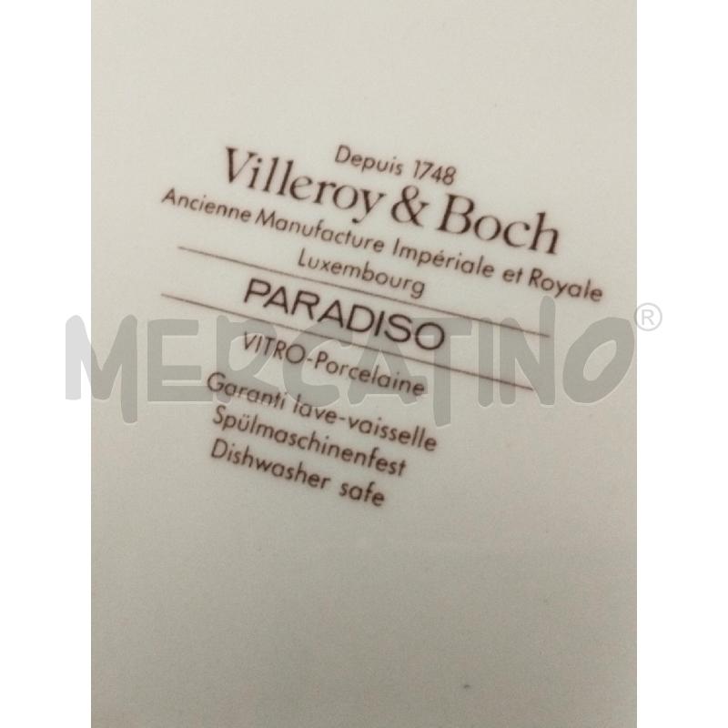 PIATTI PZ. 36 VILLEROY BOCH PARADISO UCCELLI | Mercatino dell'Usato Roma zona marconi 4