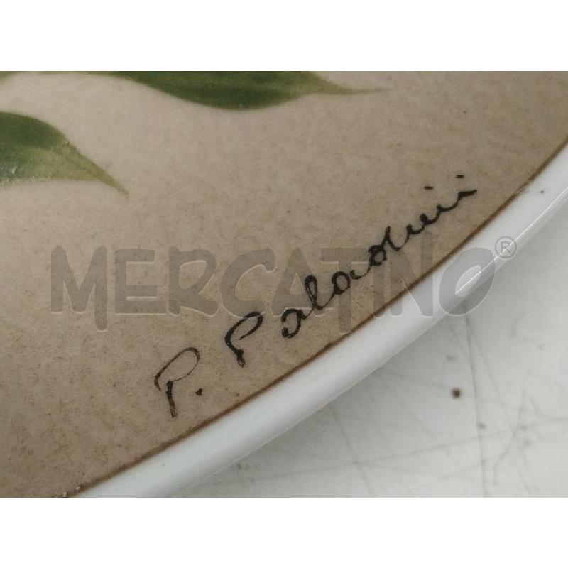 PIATTO DECORATIVO WINTERLING DIPINTO PEPERONI... | Mercatino dell'Usato Roma zona marconi 2