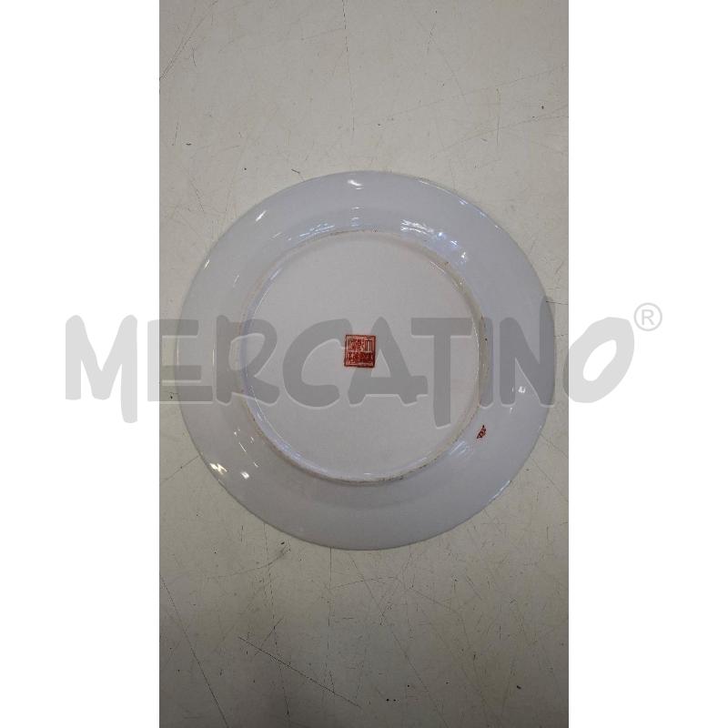 PIATTO PARETE ORIENTALE DIPINTO BLU/ROSSO/ORO DIAM 23 | Mercatino dell'Usato Roma zona marconi 3