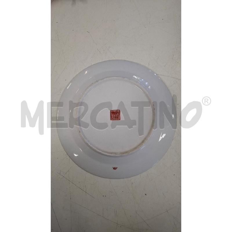 PIATTO PARETE ORIENTALE DIPINTO BLU/ROSSO/ORO DIAM 23 | Mercatino dell'Usato Roma zona marconi 3